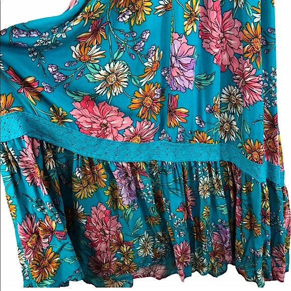 Jaase Carmen Floral Boho Maxi Dress - Picture 5 of 16